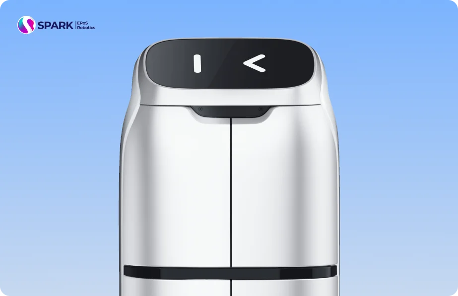 Spark Epos robotics service terminal product design